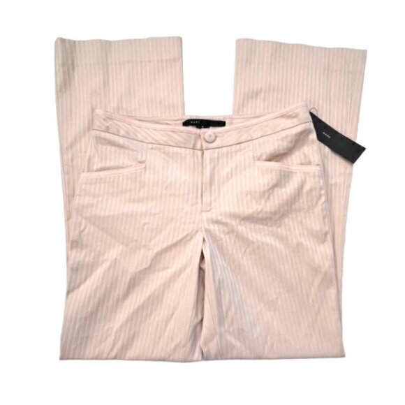 Marc Jacobs Striped Pants Women Size 6 NWT $228 Wide Leg Low Rise Pink Ribbon‎ - Picture 13 of 13